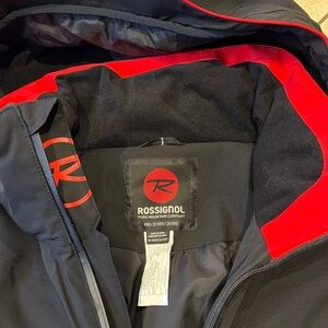 Rossignol Black and Red Ski Jacket
